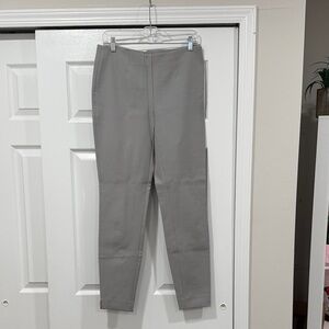 Gray Slim Fit Pants